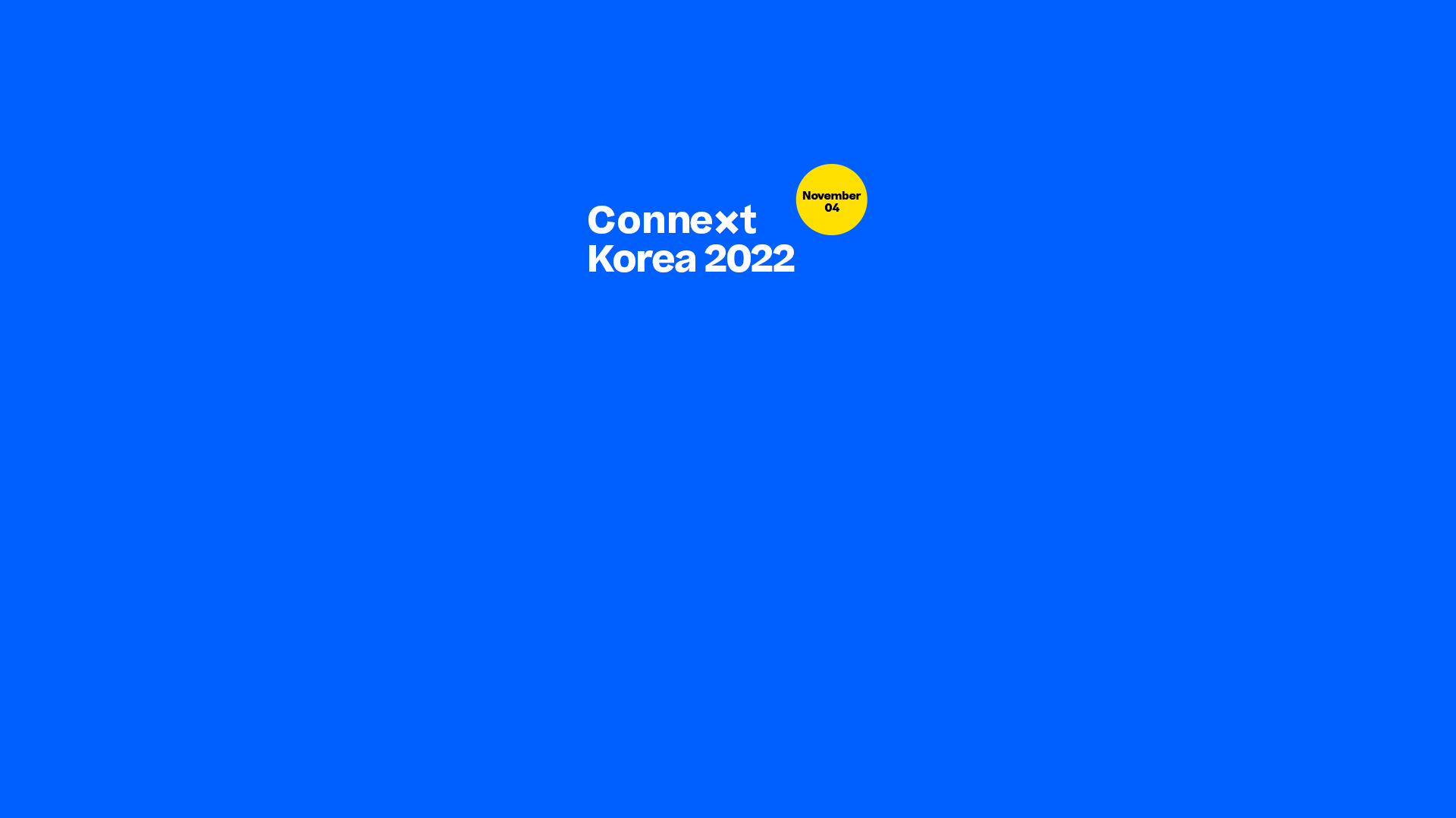 Welcome to Connext Korea 2022 - the Pharma Software Summit