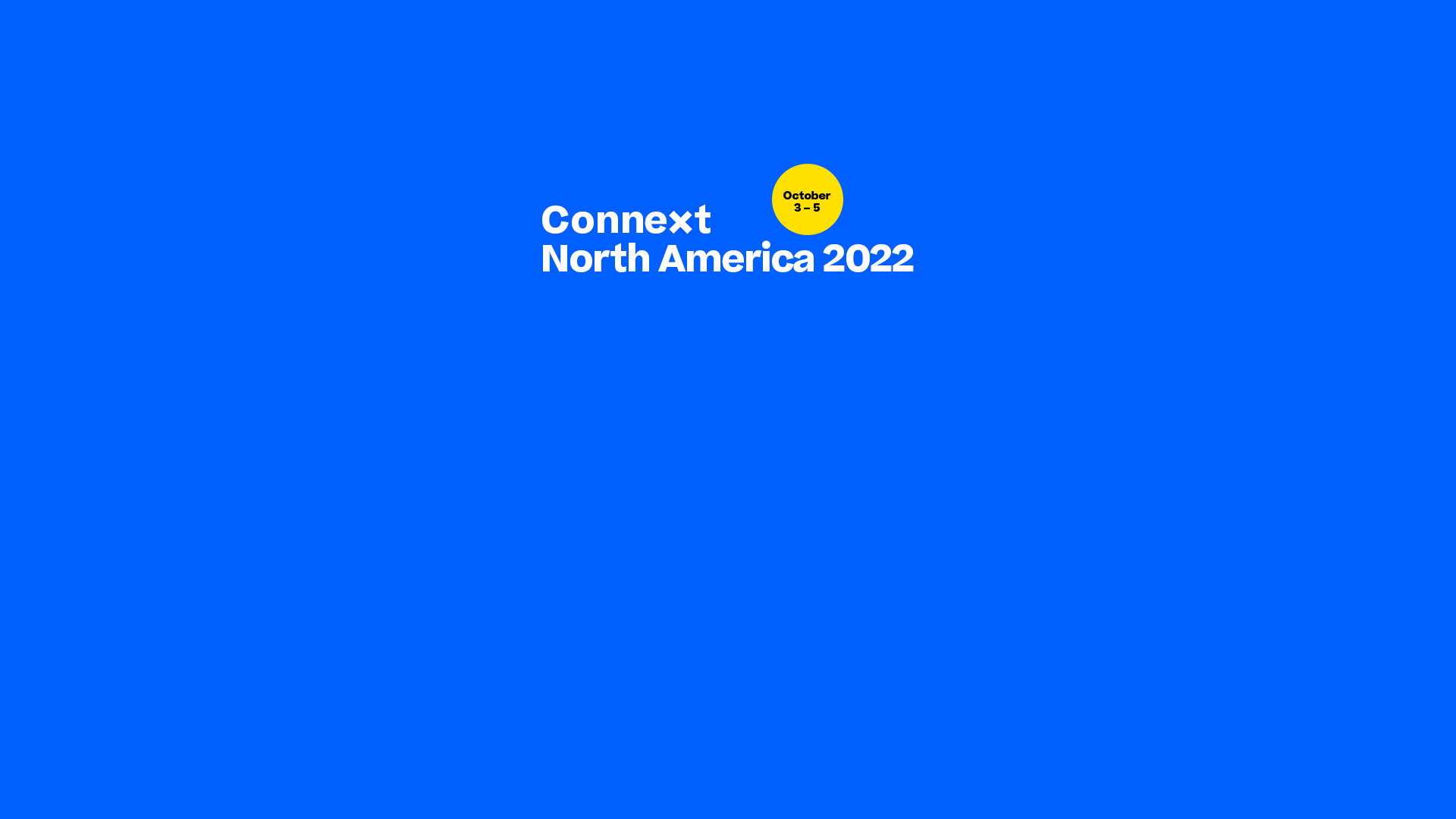 Welcome to Connext North America 2022 - the Pharma Software Summit